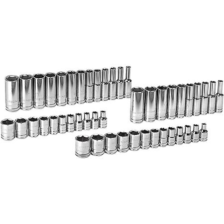 [Prime] $37.68: 47-Piece GEARWRENCH 1/4" Drive 6 Pt. Socket Set, Standard & Deep, SAE/Metric (80314D) at Amazon