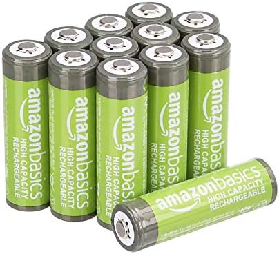 [Prime, S&S] $11.16*: 12-Pack Amazon Basics AA 2400 mAh Pre-Charged Rechargeable Batteries at Amazon (93￠ each)