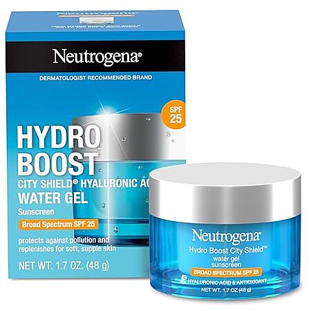 [S&S] $12.79*: 1.7-Oz Neutrogena Hydro Boost Face Moisturizer with SPF 25 at Amazon