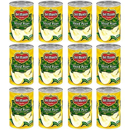 [S&S] $9.31: 12-Pack 15.25-Oz Del Monte Sliced Bartlett Pears in Heavy Syrup at Amazon (77.6￠ each)