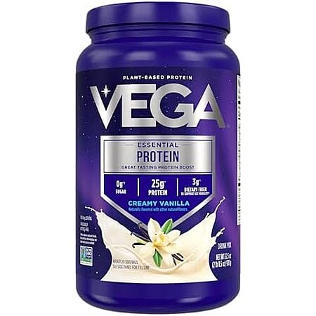 [S&S] $11.89: 32.5-Oz Vega Original Protein Powder (Creamy Vanilla) at Amazon