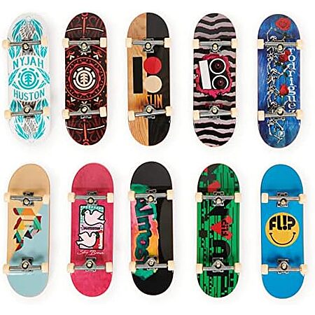 $10: 10-Pack Tech Deck DLX Pro Collectible Fingerboard Pack at Amazon