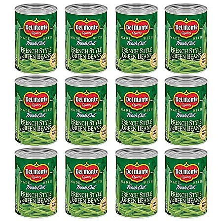 [S&S] $4.61: 12-Pack 14.5-Oz Del Monte BLUE LAKE French Style Green Beans at Amazon (38.4￠ each)