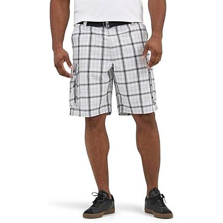 $13.38*: Lee Men's Dungarees New Belted Wyoming Cargo Shorts at Amazon
