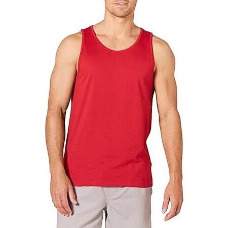 $5.45: Amazon Essentials Slim-Fit Men's Tank at Amazon