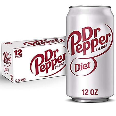 [S&S, AC] $14.04: 3 × 12-Pack 12-Oz Dr Pepper Diet Soda ($4.68 each) at Amazon (39￠ each)