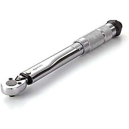 $17.89*: Amazon Basics 1/4" Drive Click Torque Wrench (35-200 in.-lb, 3.95-22.5 Nm) at Amazon