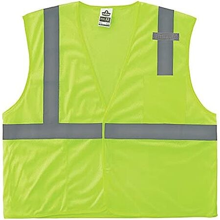 [Prime] $1.28: Ergodyne GloWear Economy High Visibility Reflective Safety Vest, Hook & Loop Closure (XXL-3XL) at Amazon