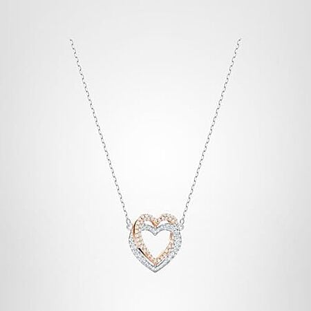 $60.38: SWAROVSKI Infinity Double Heart Pendant Necklace at Amazon