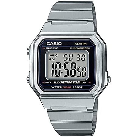 $23.97: Casio Men's B650WD-1ACF Classic Digital Display Quartz Silver Watch at Amazon