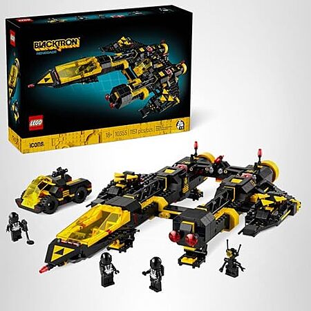 $59.99*: 1151-Piece LEGO Icons: Space System - Blacktron Renegade (10355, 2025) at Amazon