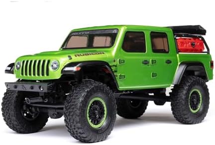 $119.99: Axial RC Truck SCX24 Jeep Gladiator 4 Wheel Drive Rock Crawler Brushed RTR at Amazon
