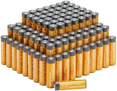 [S&S] $17.05*: 100-Pack Amazon Basics AA High-Performance Alkaline Batteries at Amazon (17.1￠ each)
