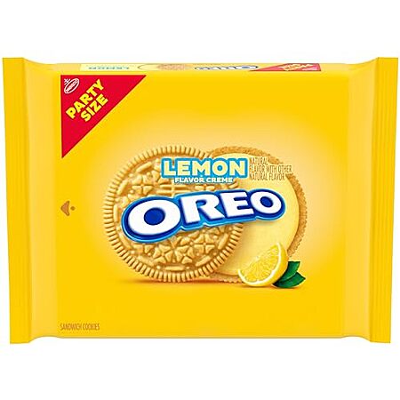 [S&S, AC] $1.88: 24.95-Oz OREO Golden Sandwich Cookies (Lemon Flavor Creme) at Amazon