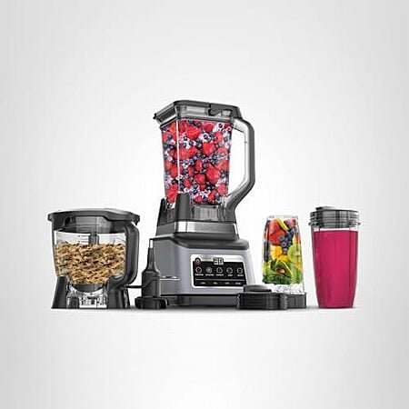 [AC] $127.49*: 12-Piece Ninja Professional Plus 1400W Kitchen System w/ Pitcher & 2 Cups at Amazon