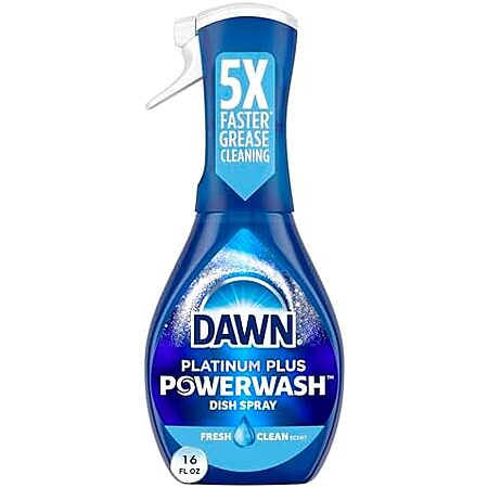 [S&S] $2.85: 16-Oz Dawn Platinum Plus Powerwash Dish Spray (Fresh Scent) at Amazon