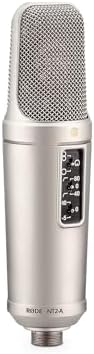 $294.98: Rode NT2-A Studio Solution Microphone, Silver, Wired, Singing at Amazon