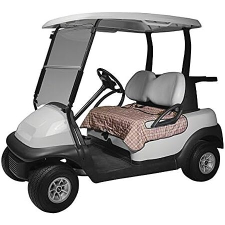 $11: Classic Accessories Fairway Golf Cart Seat Blanket, Heritage Plaid at Amazon