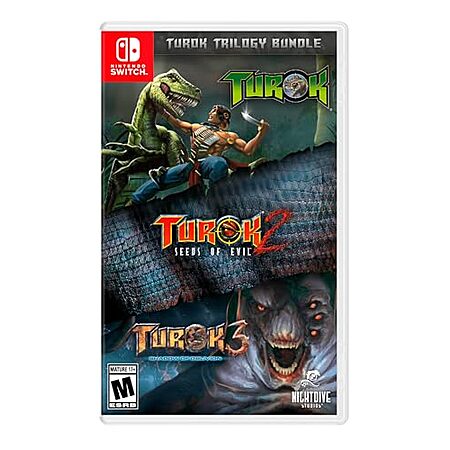$29.99: Turok Trilogy Bundle - Nintendo Switch at Amazon