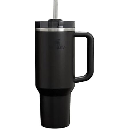$22.50: 40-Oz STANLEY Quencher H2.0 Tumbler with Handle & Straw (Black 2.0) at Amazon