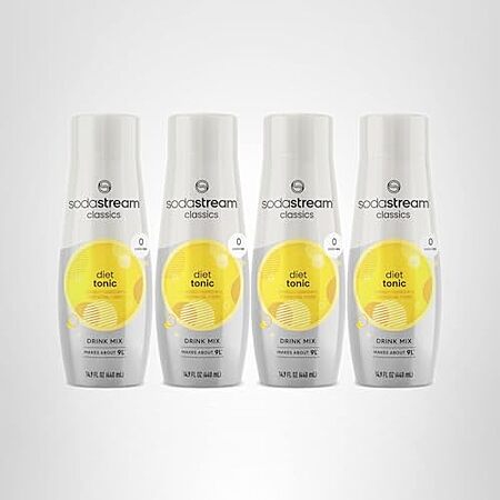[S&S] $10.26: 4-Pack 14.9-Oz sodastream Diet Tonic at Amazon ($2.56 each)
