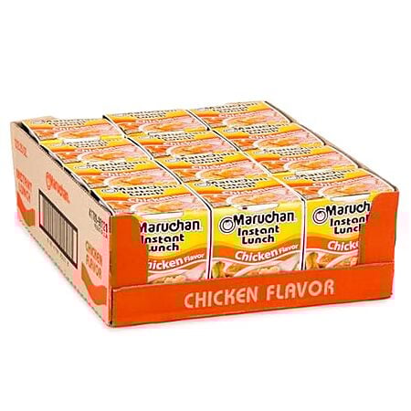 $4.56*: 12-Pack 2.25-Oz Maruchan Instant Lunch (Chicken) at Amazon (38￠ each)