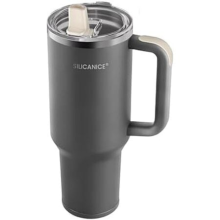 $9.99*: 40-Oz Silicanice Easy Clean Pro Insulated Stainless Steel Tumbler (various colors) at Amazon