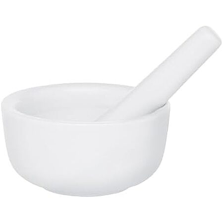 [YMMV, AC] $4.56: 3.5" HIC Kitchen Porcelain Mortar and Pestle (White) at Amazon