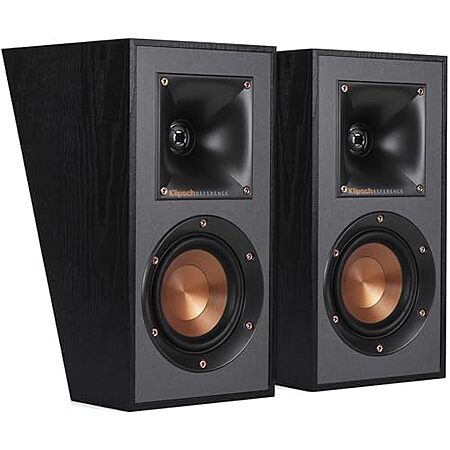 $149.99*: Klipsch Reference R-41SA Dolby Atmos Surround Sound Speakers (Pair, Black) at Amazon
