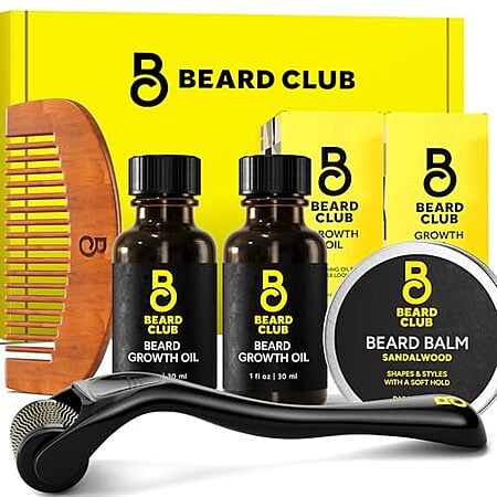 [S&S, AC] $13.49*: The Beard Club Enhanced Beard Growth Kit at Amazon