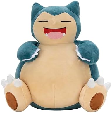 $22.99: Pokemon 12" Large Snorlax Plush at Amazon