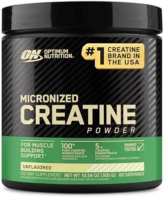 [S&S] $11.95*: 10.58-Oz (60-Servings) Optimum Nutrition Micronized Creatine Monohydrate Powder at Amazon