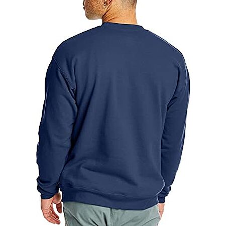 $13*: 2-Pack Hanes Men's EcoSmart Fleece Pullover Crewneck Sweatshirt at Amazon