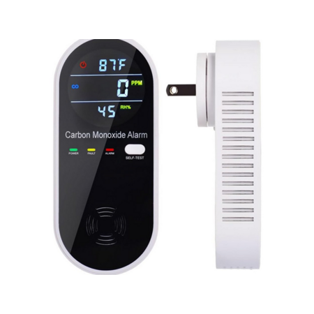 $19.99: 3-in-1 Carbon Monoxide Detector with Temperature & Humidity Display at Woot!