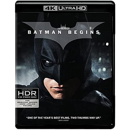 $11.72*: Batman Begins (4K Ultra HD + Blu-ray) at Amazon