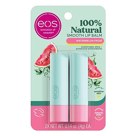 [S&S] $2.84: 2-Pack 0.14-Oz eos 100% Natural & Organic Lip Balm Sticks (Watermelon Frose) at Amazon ($1.42 each)