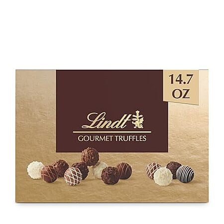 [S&S] $13.29 | 14.7-Oz Lindt Gourmet Chocolate Truffles Gift Box at Amazon