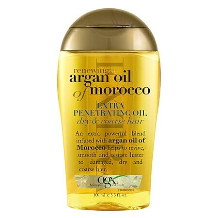 [S&S, AC] $4.59 | 3.3-Oz OGX Renewing + Argan Oil of Motocco Extra Penetrating Oil at Amazon
