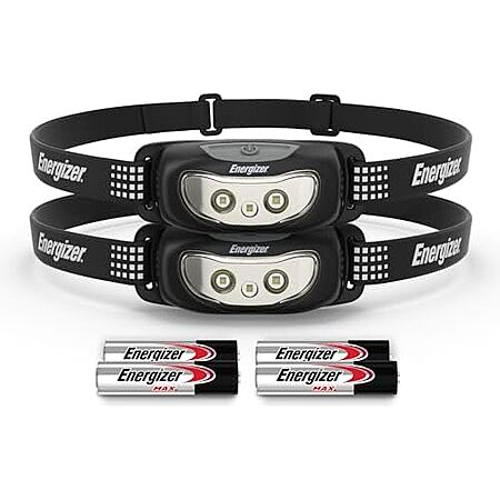 $7.82* | 2-Pack Energizer Universal Plus LED Headlamp w/ Batteries at Amazon
