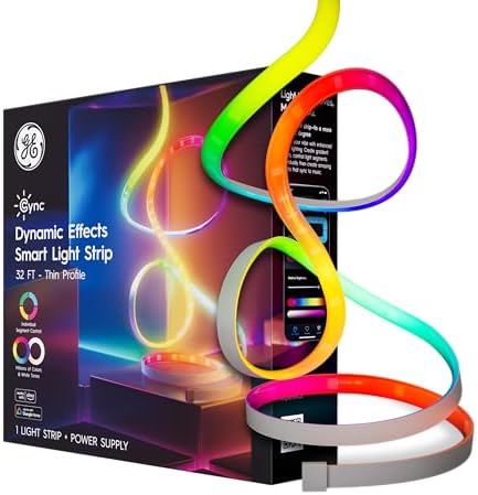 $18.69* | 32' GE Cync Dynamic Effects Indoor Smart LED Light Strip at Amazon