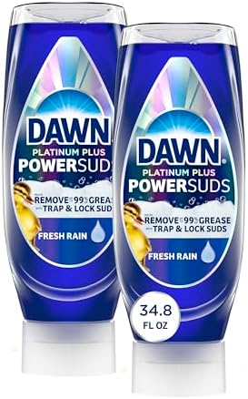 [S&S, AC] $6.49* | 2-pk 17.4-fl-oz Dawn Platinum Plus PowerSuds EZ-Squeeze Dish Soap (Fresh Rain) at Amazon ($3.25 each)