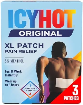 [S&S, AC] $2.59 | 3-Count Icy Hot Original XL Pain Relief Patch at Amazon