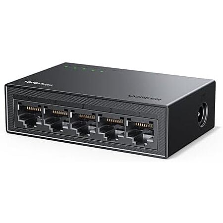 $7.99* | 5-Port UGREEN 1000Mbps Gigabit Ethernet Switch at Amazon
