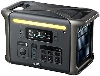 [Lightning Deal] $498.99* | Anker Solix F1500 1536Wh 1800W LiFePO4 Portable Power Station at Amazon