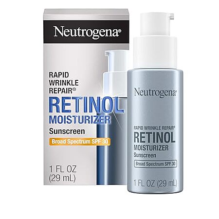 [S&S, AC] $9.30* | 1-Oz Neutrogena Rapid Wrinkle Repair Retinol Face Moisturizer at Amazon