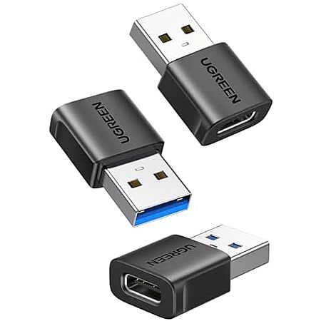 $6.99* | 3-Pack UGREEN 10Gbps USB-C Female to USB 3.0 Male Adapters at Amazon