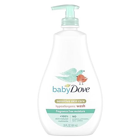[S&S] $5.20 | 20-Oz Baby Dove Sensitive Skin Care Baby Wash at Amazon
