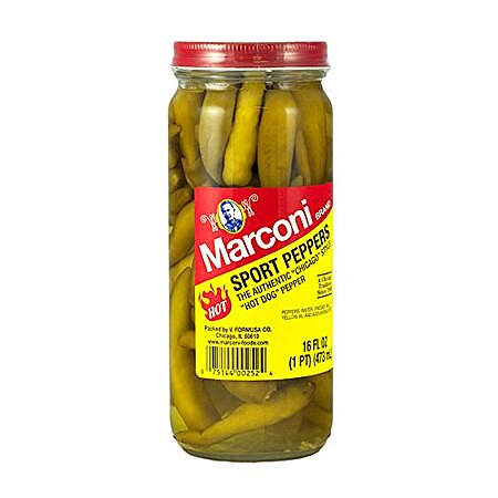$4.68 | 16-Oz Marconi Hot Sport Peppers at Amazon