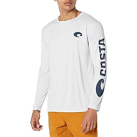 from $11.86* | Costa Del Mar Mens Tech Crew Performance Long Sleeve Shirt at Amazon