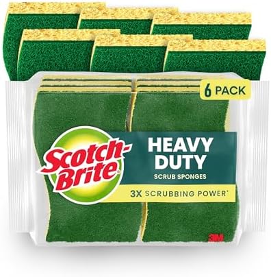 [S&S] $4.01* | 6-Count Scotch-Brite Heavy Duty Scrub Sponge at Amazon